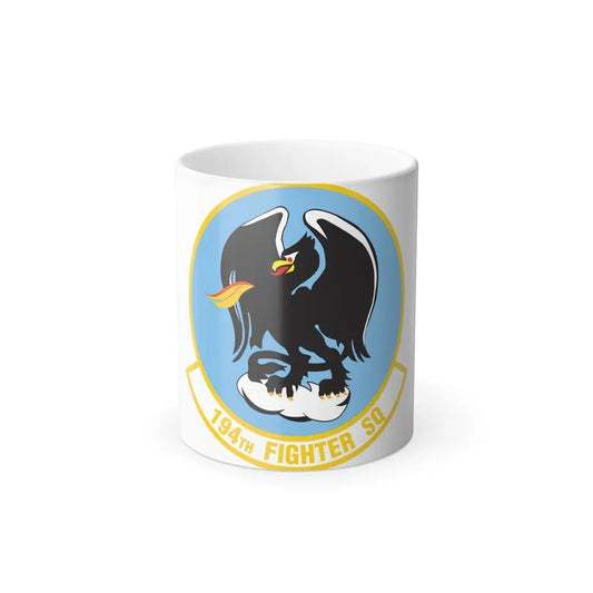 194 Fighter Squadron (U.S. Air Force) Color Changing Coffee Mug 11oz - Go Mug Yourself