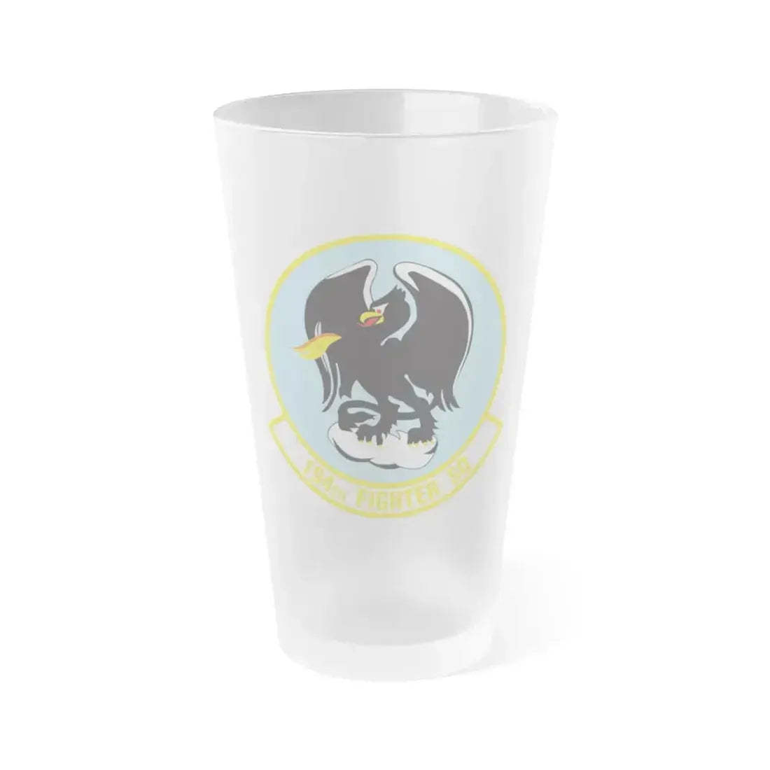 194 Fighter Squadron (U.S. Air Force) Frosted Pint Glass 16oz - Go Mug Yourself