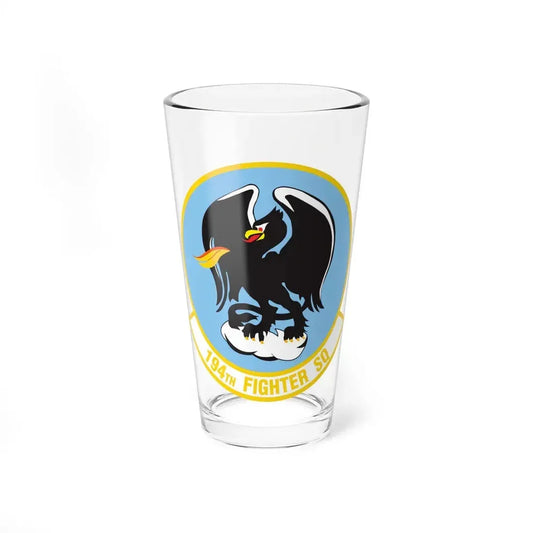 194 Fighter Squadron (U.S. Air Force) Pint Glass 16oz 16oz - Go Mug Yourself