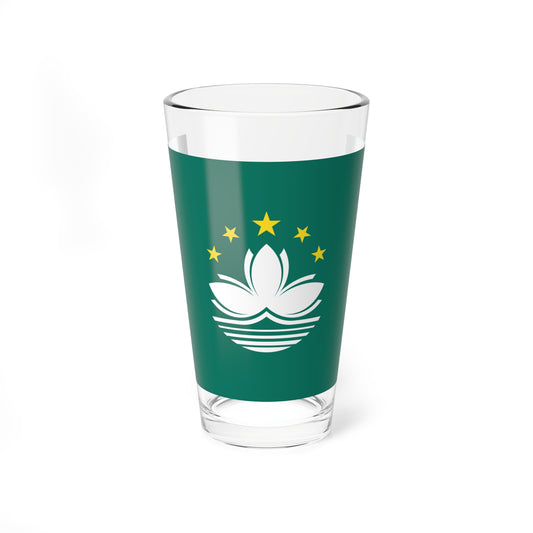 Flag of Macau (China) Pint Glass 16oz
