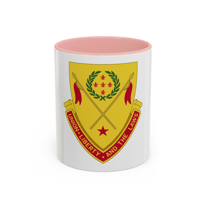 180th Field Artillery Battalion (U.S. Army) Accent Coffee Mug