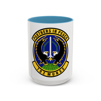 702d Munitions Support Squadron (U.S. Air Force) Accent Coffee Mug