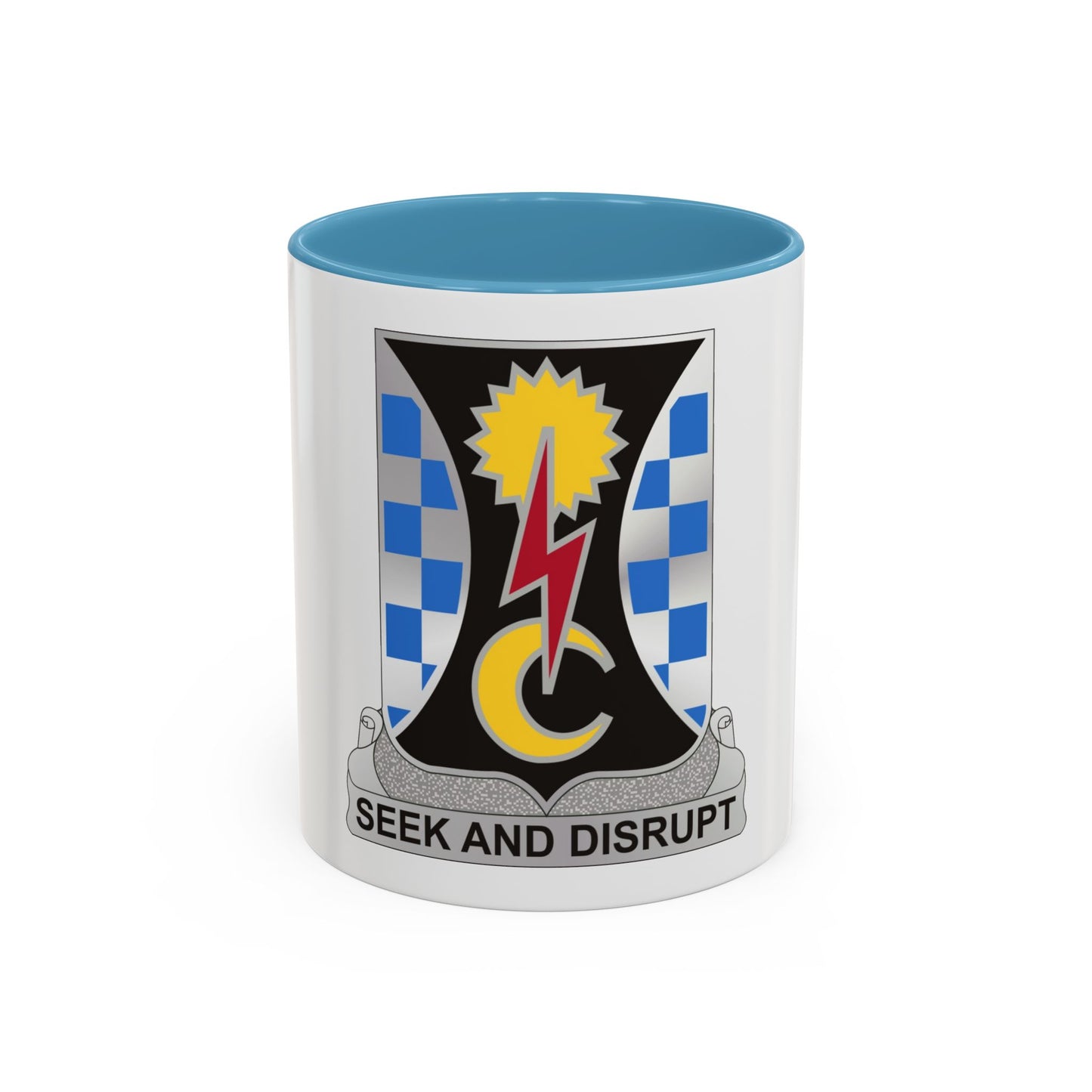 109 Military Intelligence Battalion (U.S. Army) Accent Coffee Mug