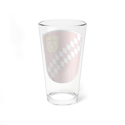 DEU Bickenbach Bergstraße COA (Germany) (Coat of Arms) Pint Glass 16oz
