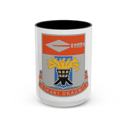 125 Signal Battalion (U.S. Army) Accent Coffee Mug