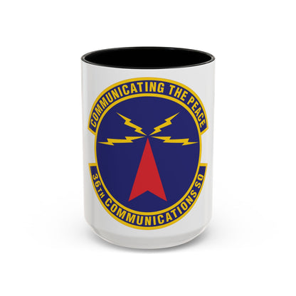 36th Communications Squadron (U.S. Air Force) Accent Coffee Mug