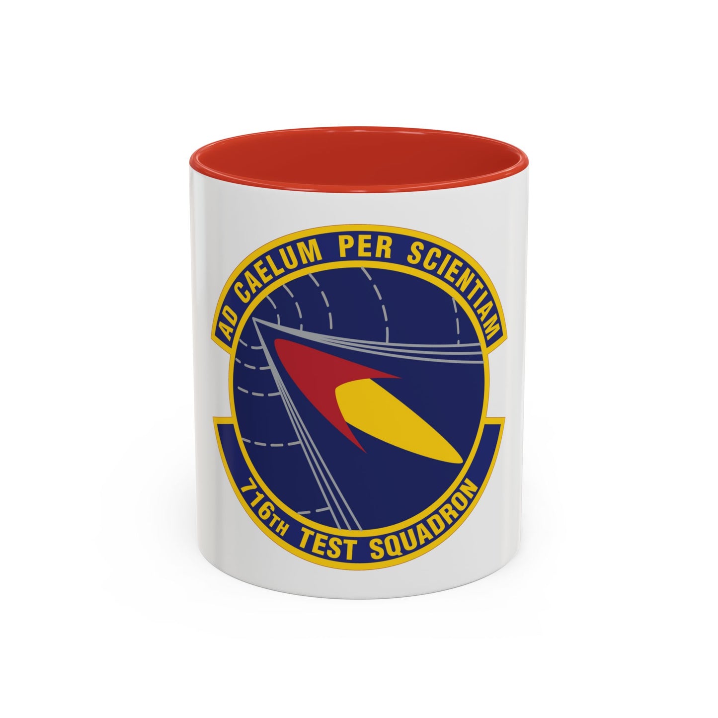 716th Test Squadron (U.S. Air Force) Accent Coffee Mug