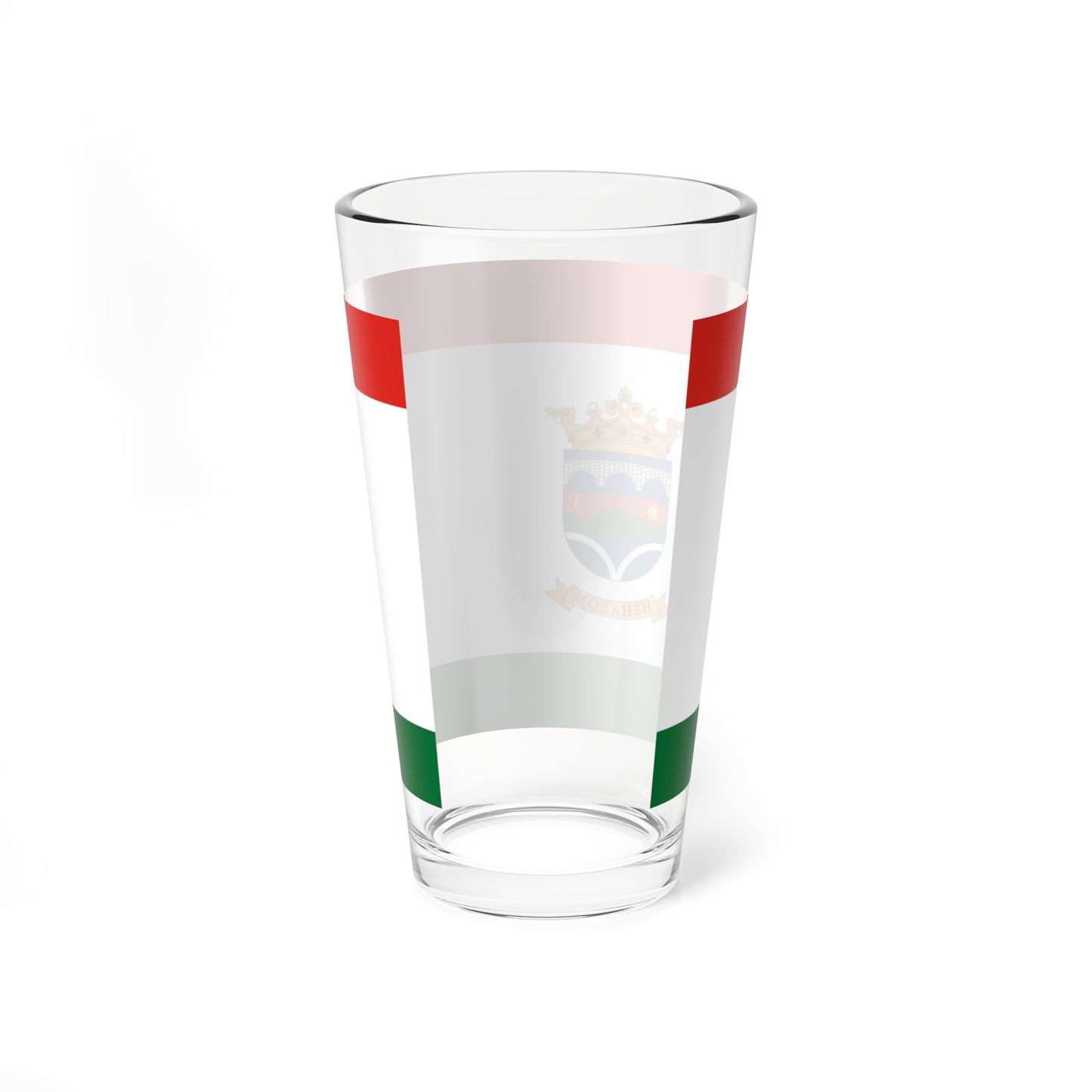 Flag of Hehalom (Hungary) Pint Glass 16oz