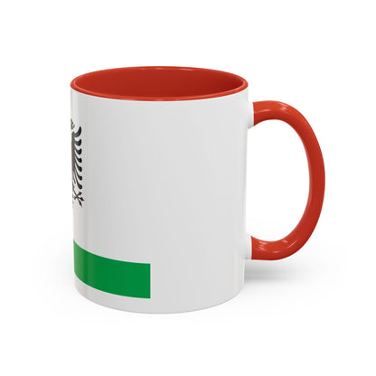 Albanian Coast Guard Ensign - Accent Coffee Mug