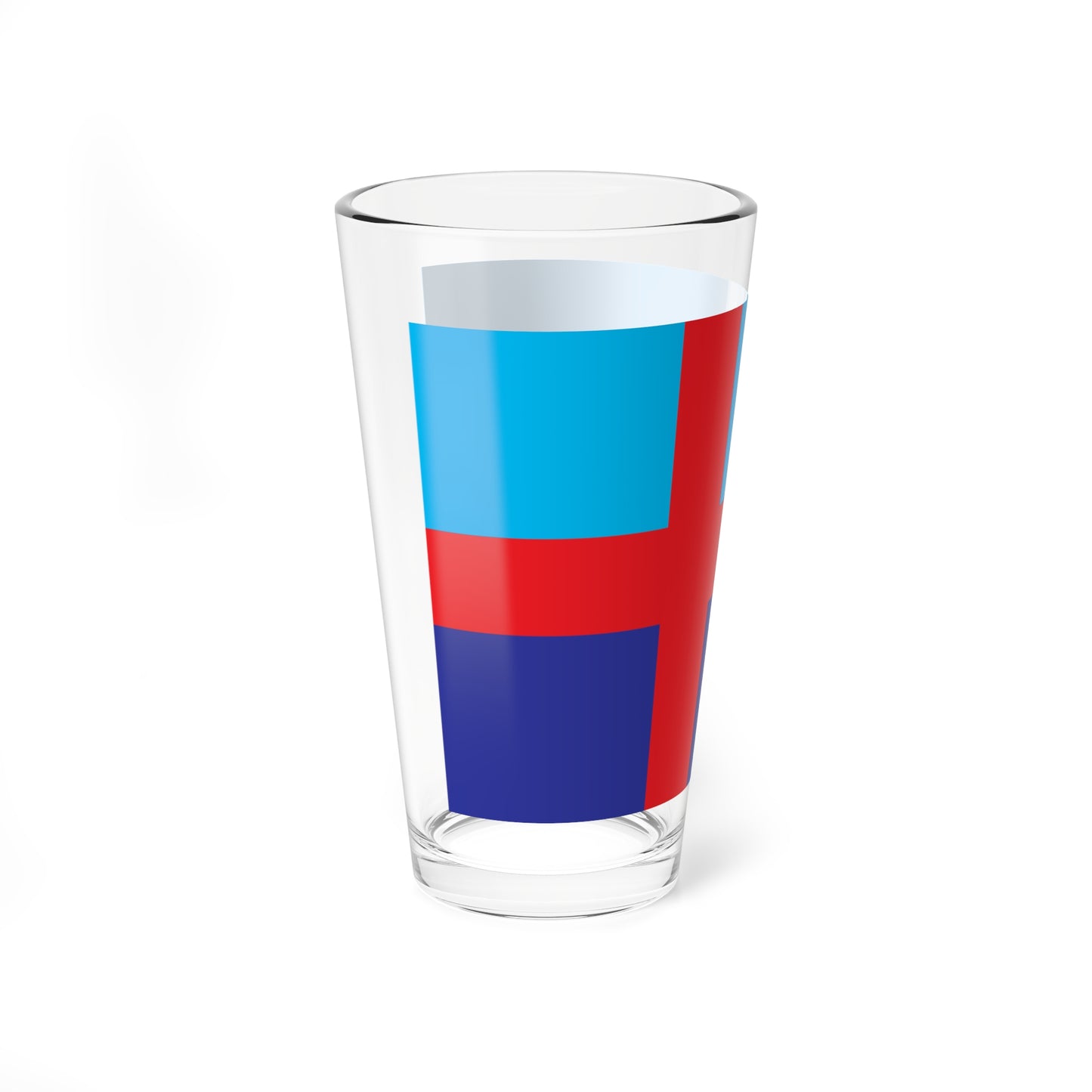 Flag of Bohuslan (Sweden) Pint Glass 16oz