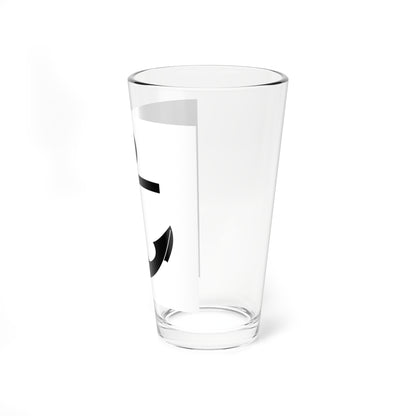 CHE Aussersihl ZH Flag (Switzerland) Pint Glass 16oz
