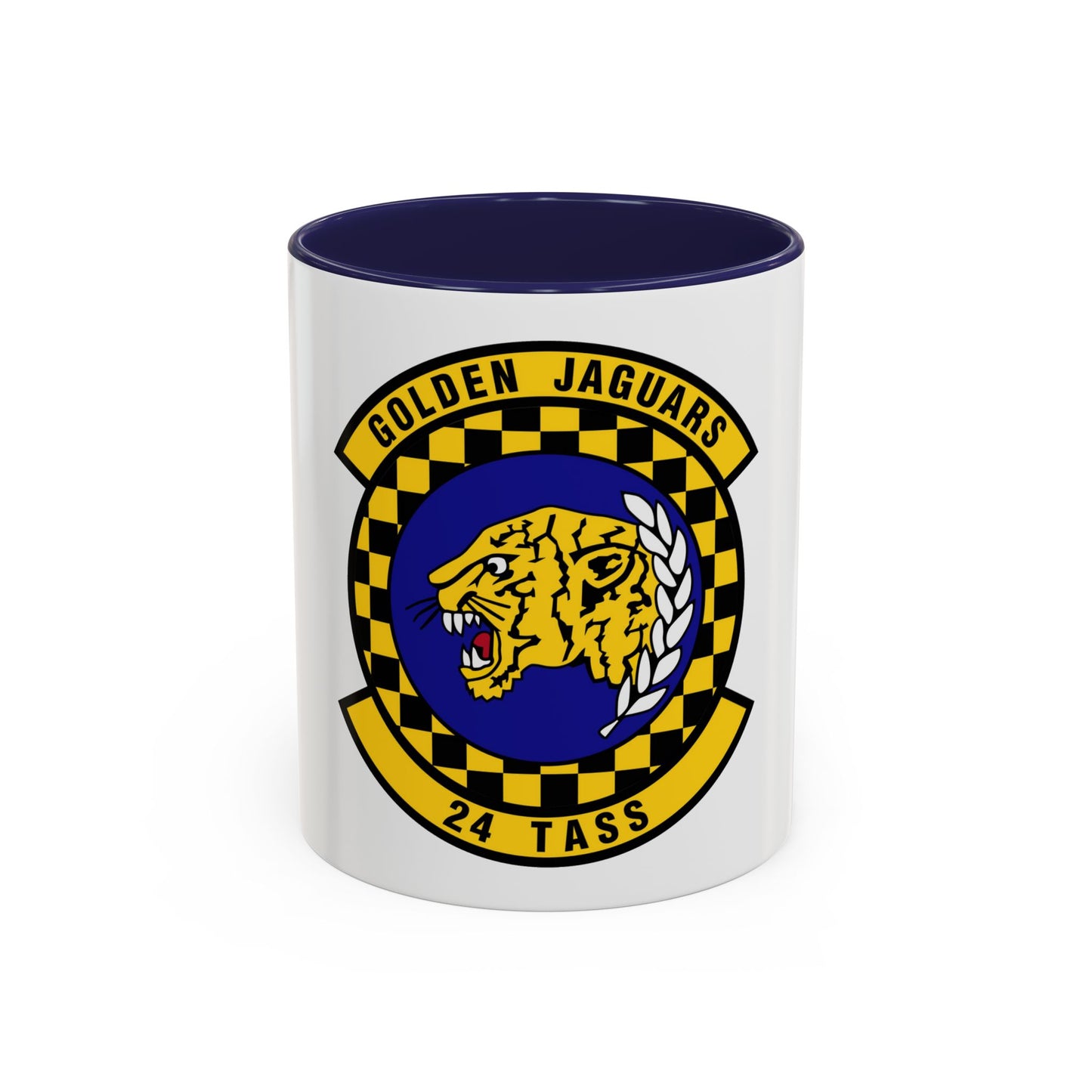 24 Tactical Air Support Squadron ACC (U.S. Air Force) Accent Coffee Mug