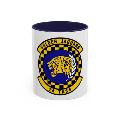 24 Tactical Air Support Squadron ACC (U.S. Air Force) Accent Coffee Mug