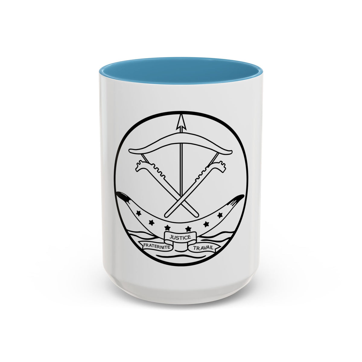 Seal of Dahomey - Accent Coffee Mug