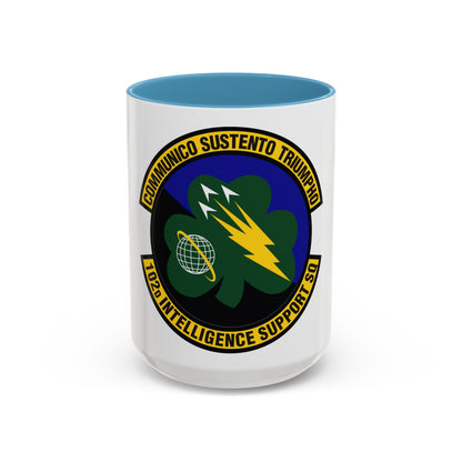 102d Intelligence Support Squadron (U.S. Air Force) Accent Coffee Mug