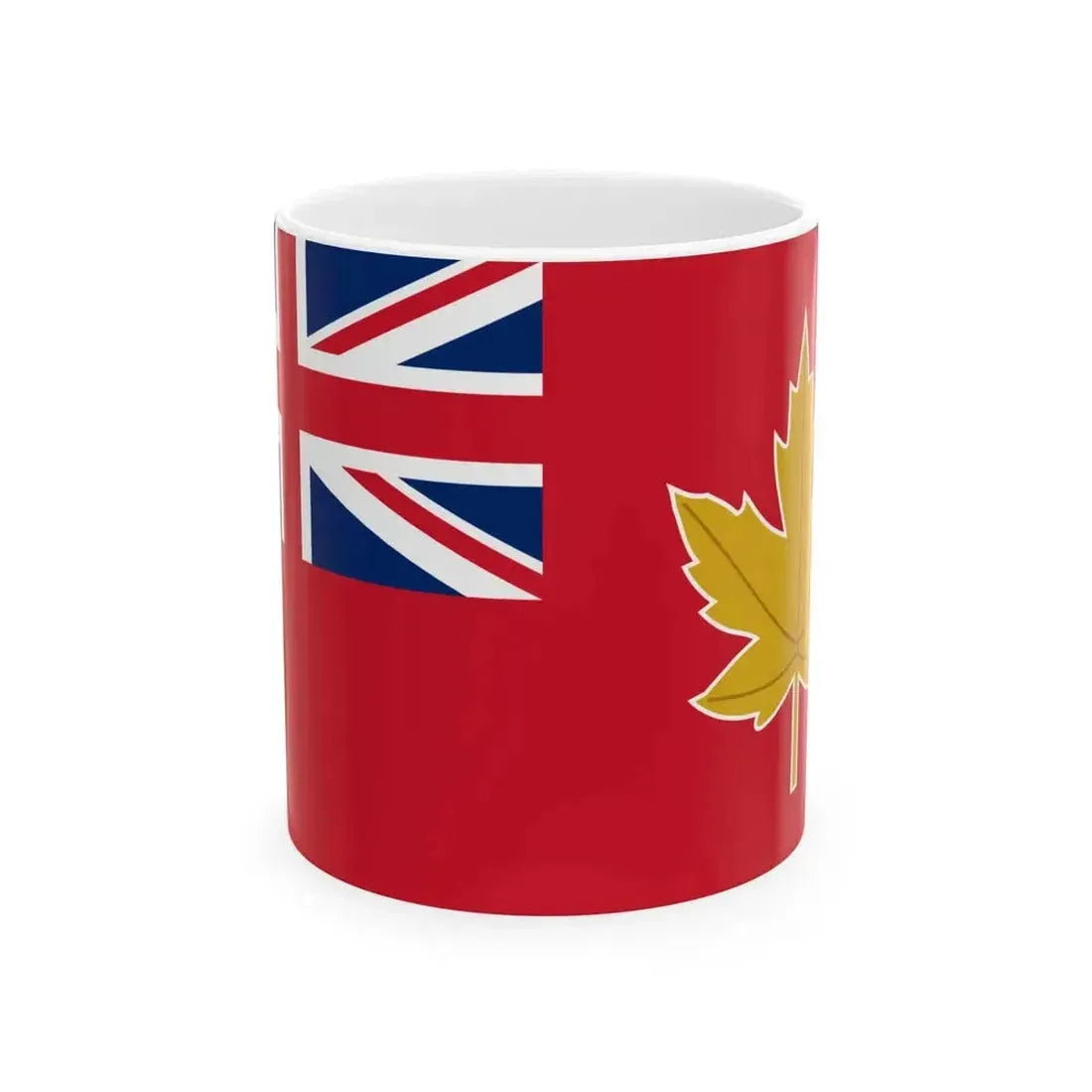 1946 Canadian flag proposal (Canada) White Coffee Mug 11oz - Go Mug Yourself