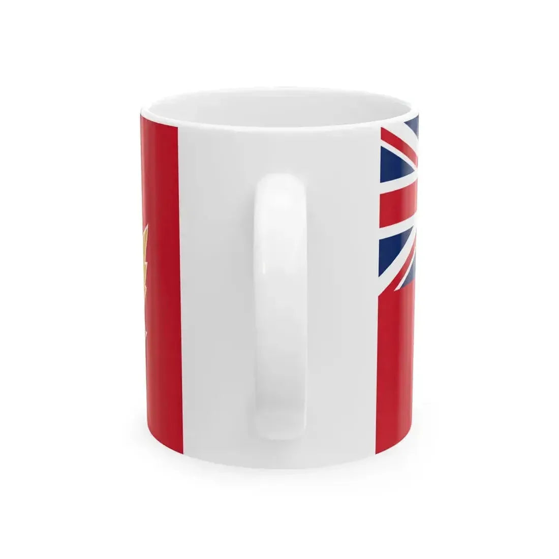 1946 Canadian flag proposal (Canada) White Coffee Mug - Go Mug Yourself