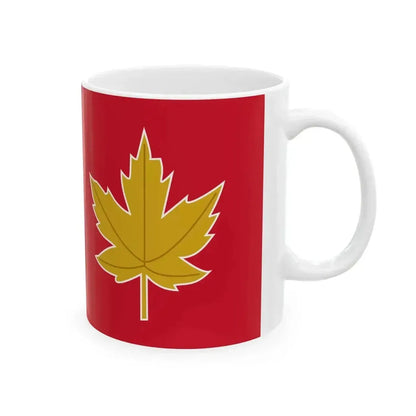 1946 Canadian flag proposal (Canada) White Coffee Mug - Go Mug Yourself
