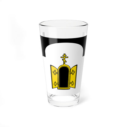 Flag of Chernyansky rayon (Russia) Pint Glass 16oz