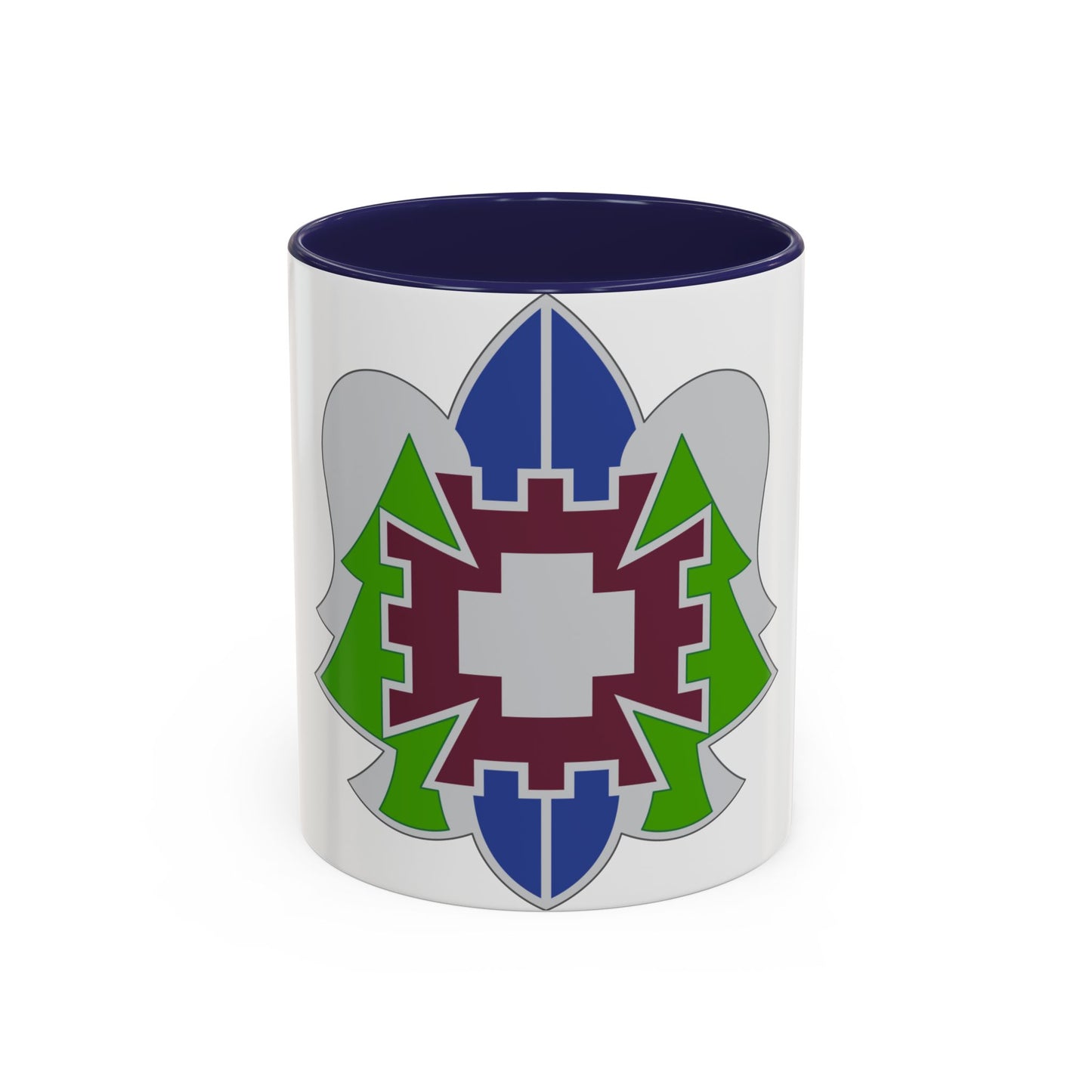 332 Medical Brigade 2 (U.S. Army) Accent Coffee Mug