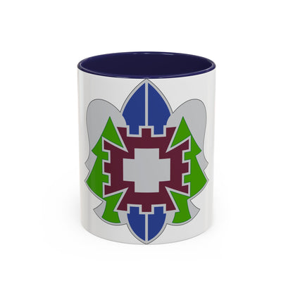 332 Medical Brigade 2 (U.S. Army) Accent Coffee Mug