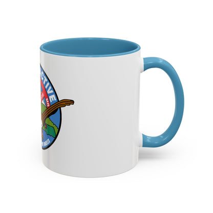 USCGC Active WMEC 618 (U.S. Coast Guard) Accent Coffee Mug