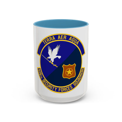 628th Security Forces Squadron (U.S. Air Force) Accent Coffee Mug