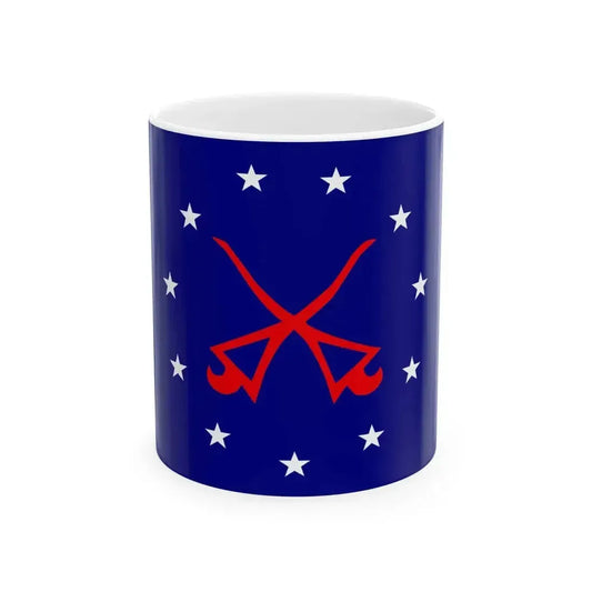 1949 Malaya Flag Proposal 1 (Malaysia) White Coffee Mug 11oz - Go Mug Yourself
