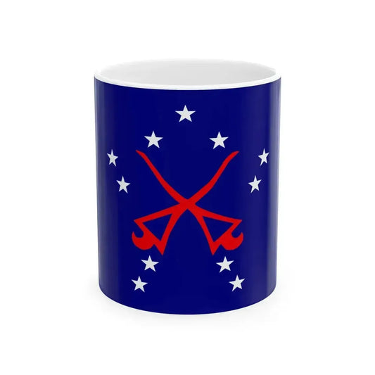 1949 Malaya Flag Proposal 2 (Malaysia) White Coffee Mug 11oz - Go Mug Yourself