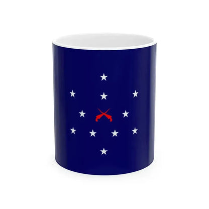 1949 Malaya Flag Proposal 2-new (Malaysia) White Coffee Mug 11oz - Go Mug Yourself