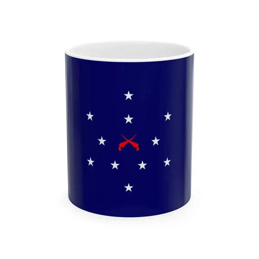 1949 Malaya Flag Proposal 2-new (Malaysia) White Coffee Mug 11oz - Go Mug Yourself