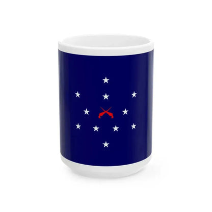 1949 Malaya Flag Proposal 2-new (Malaysia) White Coffee Mug 15oz - Go Mug Yourself