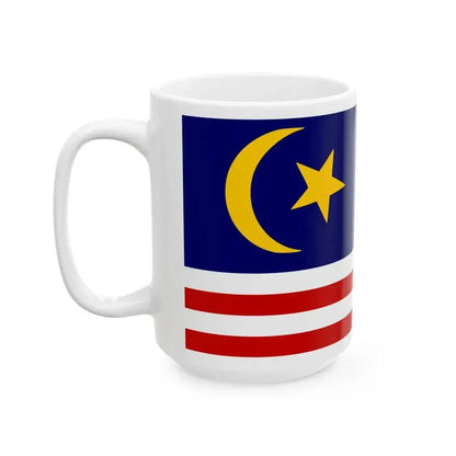 1949 Malaya Flag Proposal 3 (Malaysia) White Coffee Mug - Go Mug Yourself