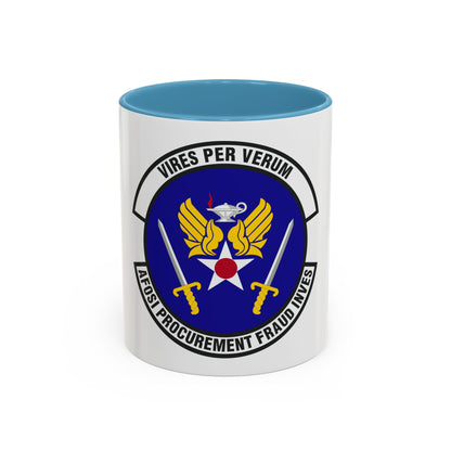 AFOSI Office of Procurement Fraud Investigations (U.S. Air Force) Accent Coffee Mug