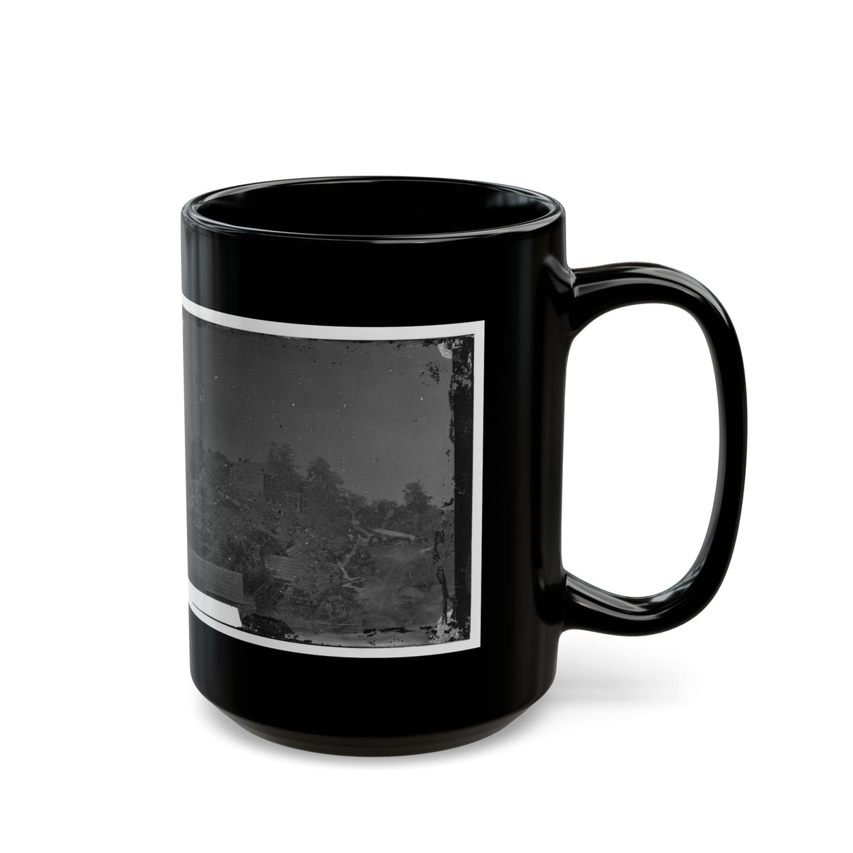Antietam, Maryland. Gen. Joe Hooker's Headquarters(2) (U.S. Civil War) Black Coffee Mug