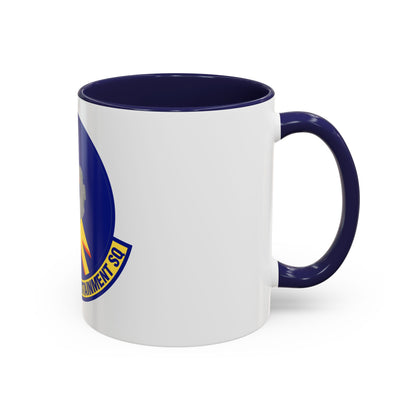 558th Combat Sustainment Squadron (U.S. Air Force) Accent Coffee Mug