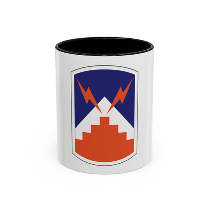 7th Signal Brigade (U.S. Army) Accent Coffee Mug