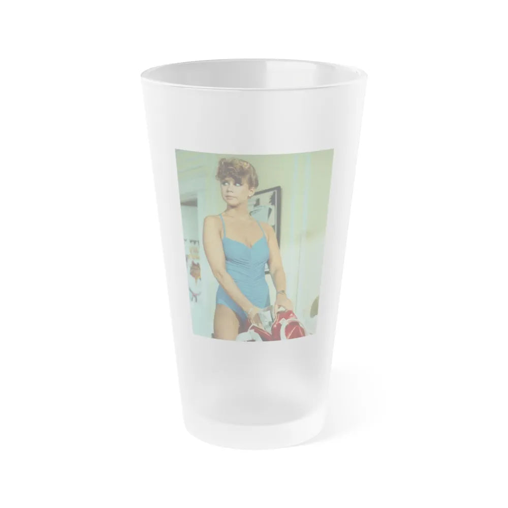 Linda Blair #59 (Vintage Female Icon) Frosted Pint 16oz-16oz-Frosted-Go Mug Yourself