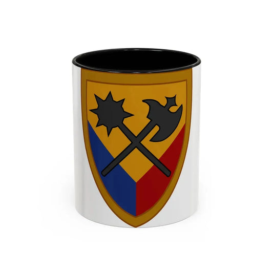 194th Armored Brigade 2 (U.S. Army) Accent Coffee Mug 11oz Black - Go Mug Yourself