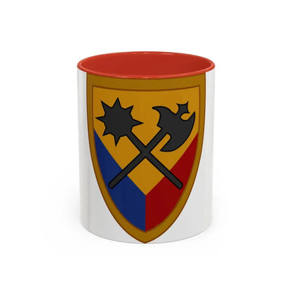 194th Armored Brigade 2 (U.S. Army) Accent Coffee Mug 11oz Red - Go Mug Yourself