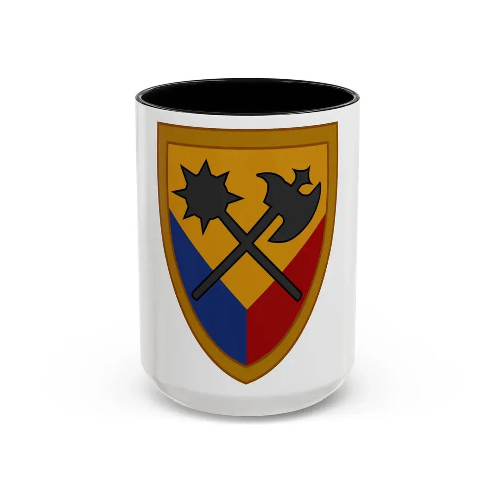194th Armored Brigade 2 (U.S. Army) Accent Coffee Mug 15oz Black - Go Mug Yourself