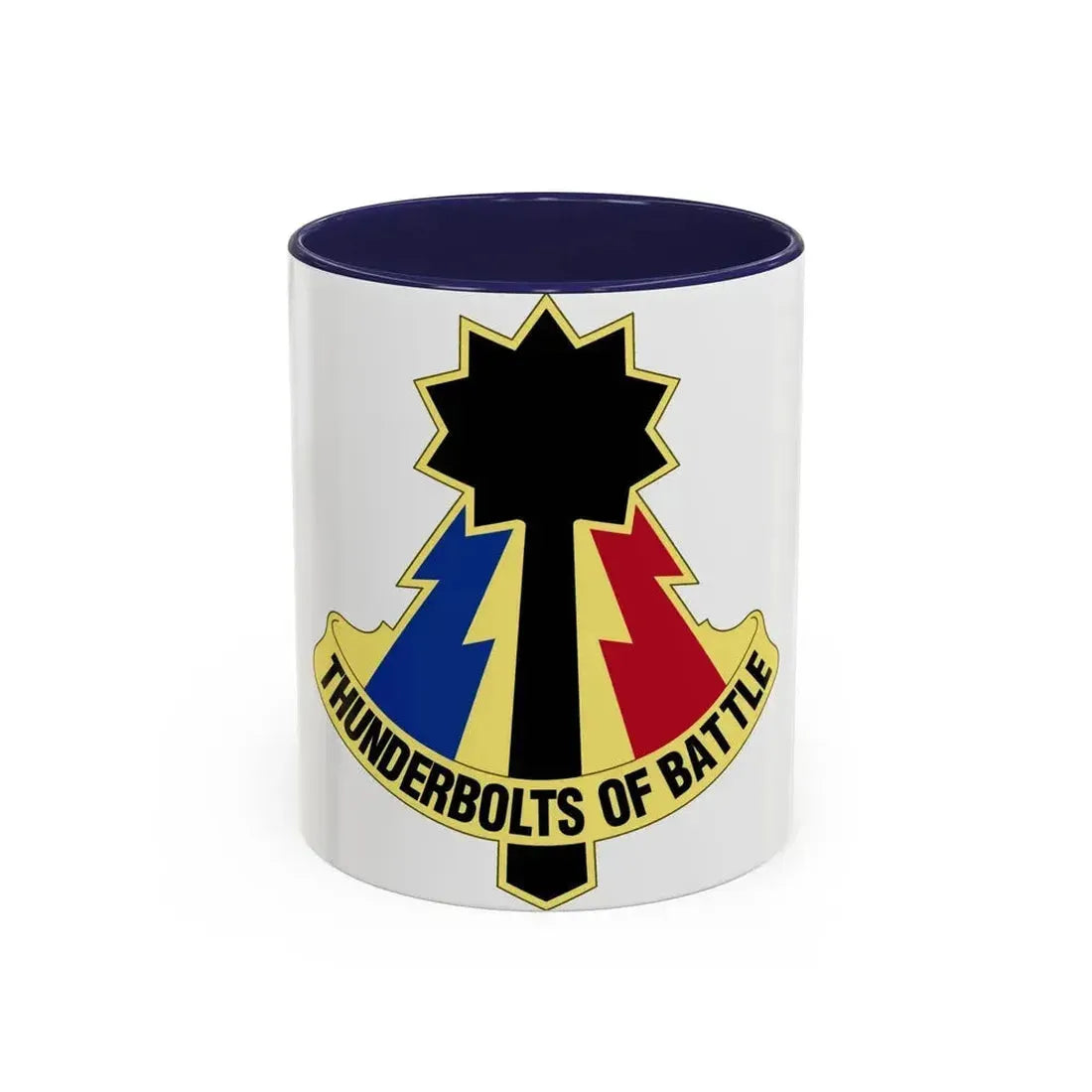 194th Armored Brigade (U.S. Army) Accent Coffee Mug 11oz Navy - Go Mug Yourself