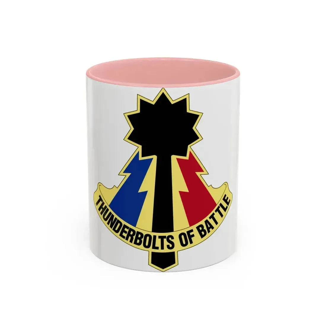 194th Armored Brigade (U.S. Army) Accent Coffee Mug 11oz Pink - Go Mug Yourself