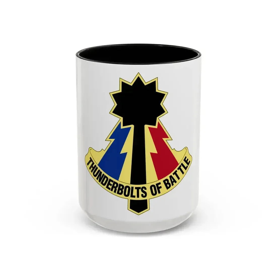 194th Armored Brigade (U.S. Army) Accent Coffee Mug 15oz Black - Go Mug Yourself