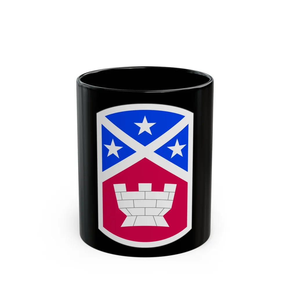 194th Engineer Brigade (U.S. Army) Black Coffee Mug-11oz-Go Mug Yourself