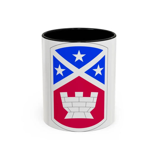 194th Engineer Brigade (U.S. Army) Accent Coffee Mug 11oz Black - Go Mug Yourself
