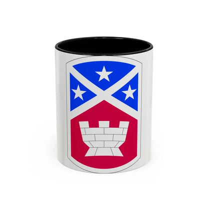 194th Engineer Brigade (U.S. Army) Accent Coffee Mug 11oz Black - Go Mug Yourself