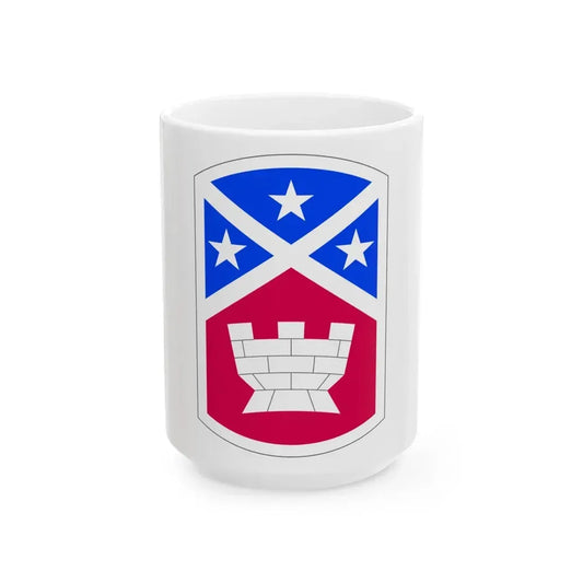194th Engineer Brigade (U.S. Army) White Coffee Mug 15oz - Go Mug Yourself
