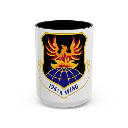 194th Wing (U.S. Air Force) Accent Coffee Mug - Go Mug Yourself