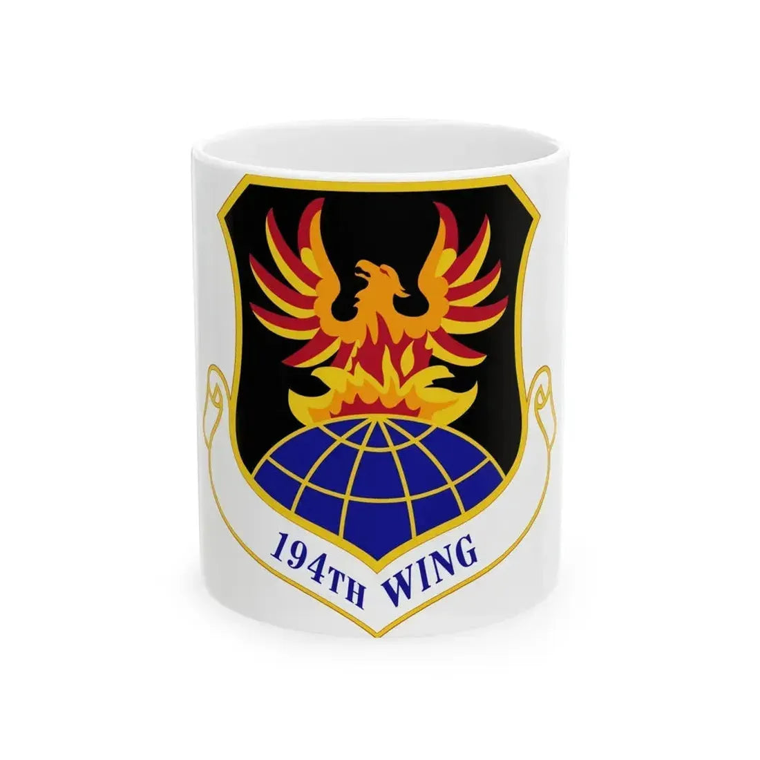 194th Wing (U.S. Air Force) White Coffee Mug 11oz - Go Mug Yourself